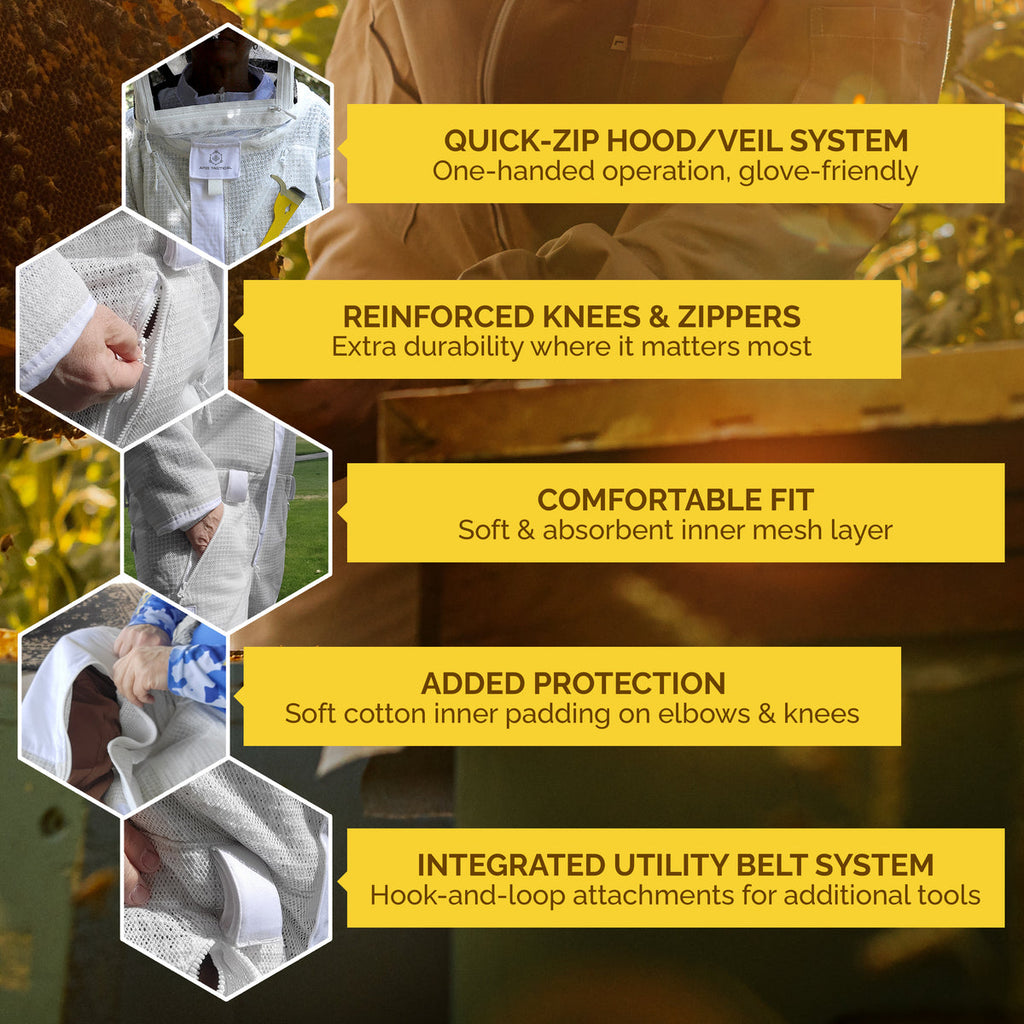 Apis Tactical PRO Full Length Beekeeping Suit