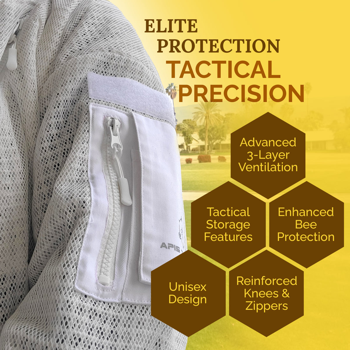 Apis Tactical PRO Full Length Beekeeping Suit