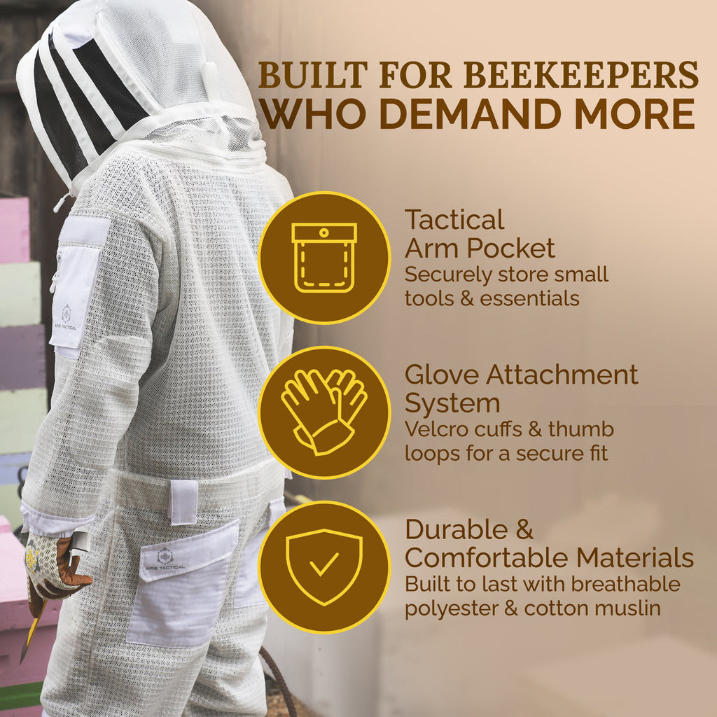 Apis Tactical PRO Full Length Beekeeping Suit
