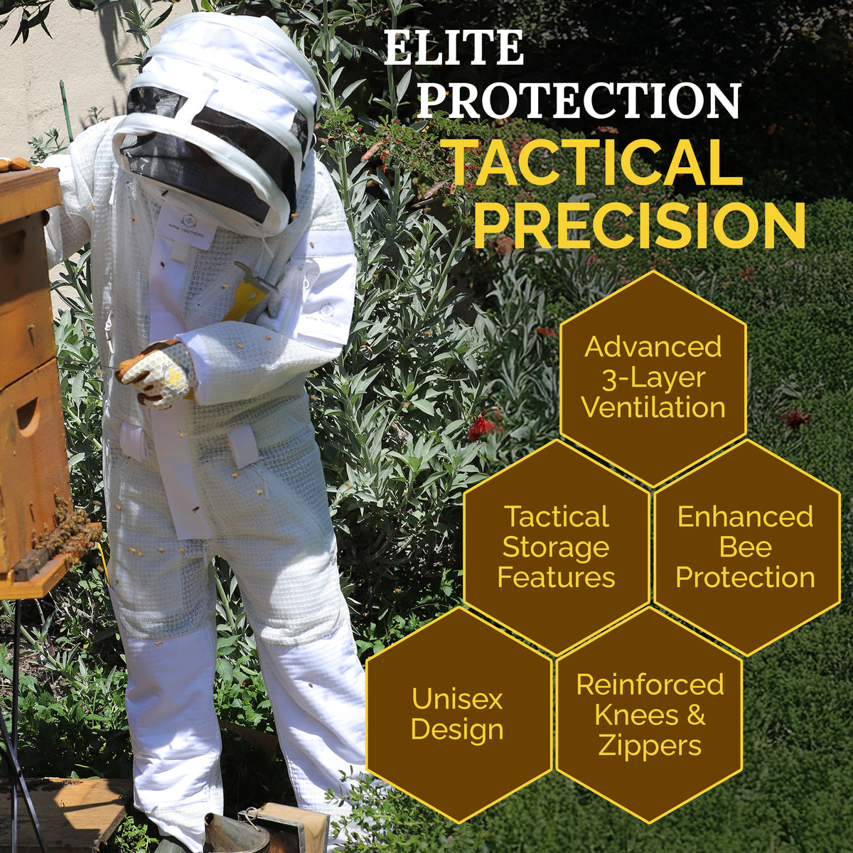 Apis Tactical PRO Full Length Beekeeping Suit