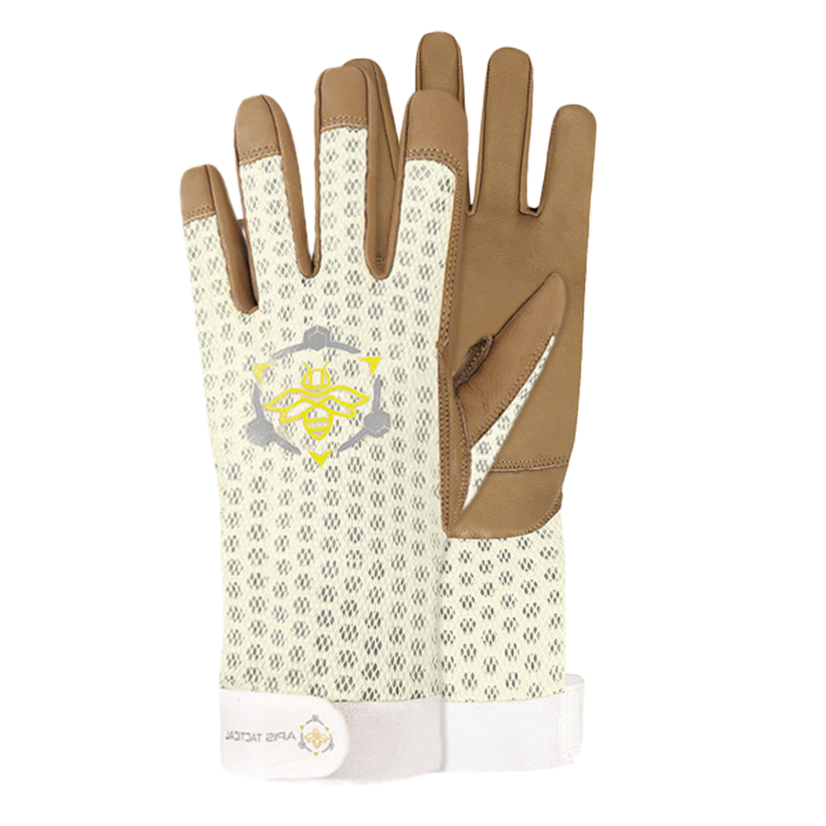 Apis Tactical Heavy Duty Beekeeping Gloves - WHITE
